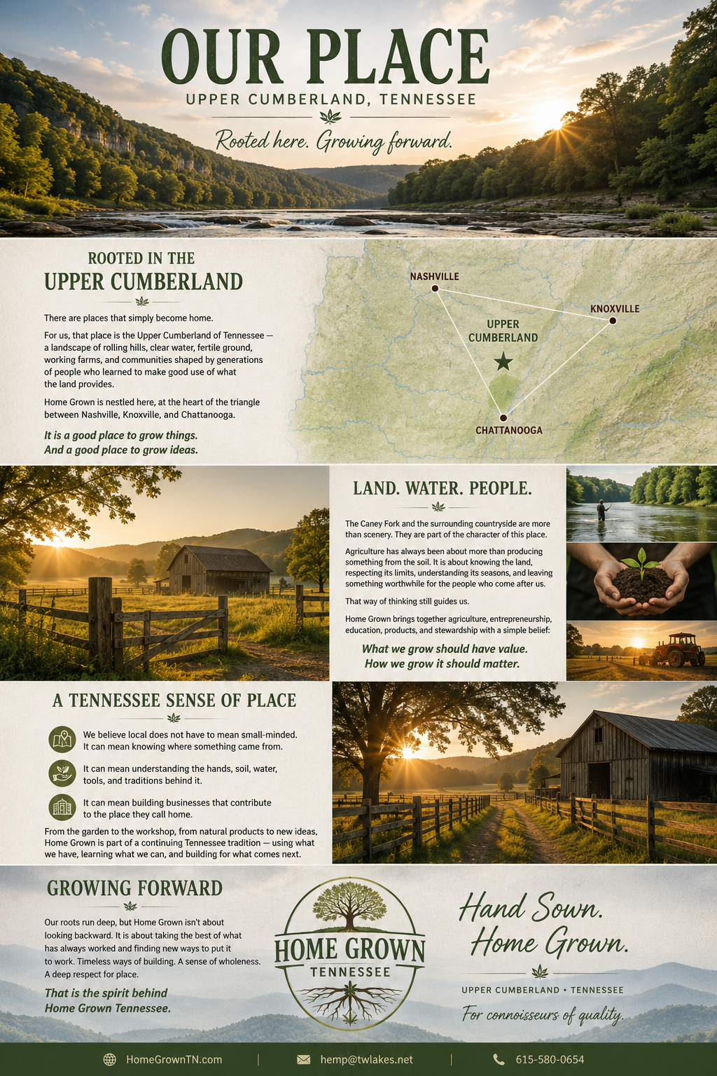 Our Place — Upper Cumberland Tennessee